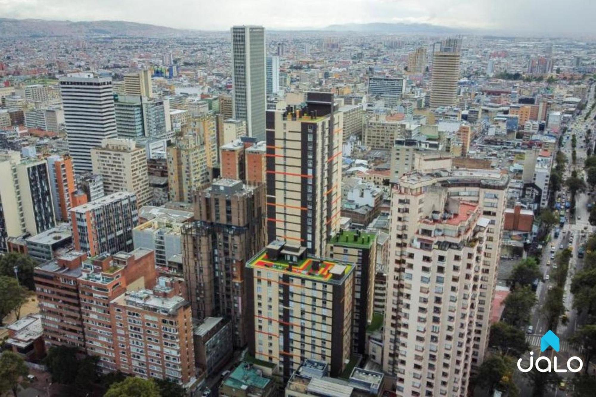 Apartamento Torre Acqua Lofts - Downtown Bogotá Exterior foto